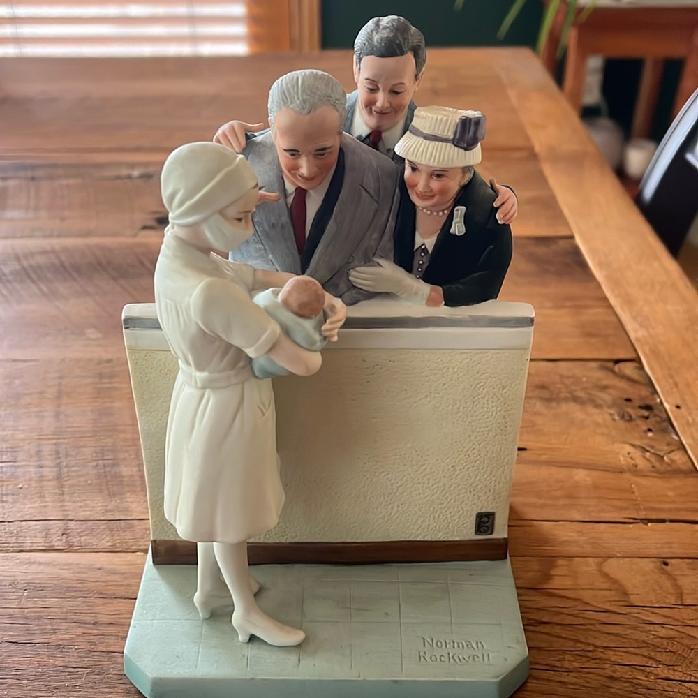 Norman Rockwell’s “New Arrival”